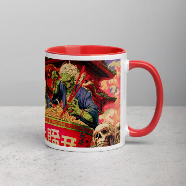 Ramen of the Dead Mug with Color Inside