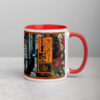 Yūrei Geisha Mug with Color Inside