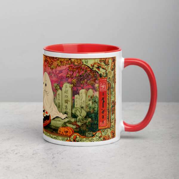 Boo! Sushi Time - Mug with Color Inside
