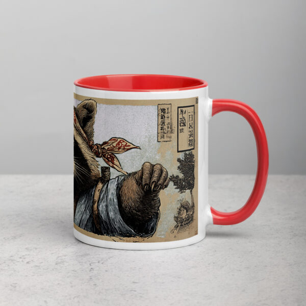 white-ceramic-mug-with-color-inside-red-11-oz-right-6927494a3bb5d.jpg Tanuki Headband Portrait Mug