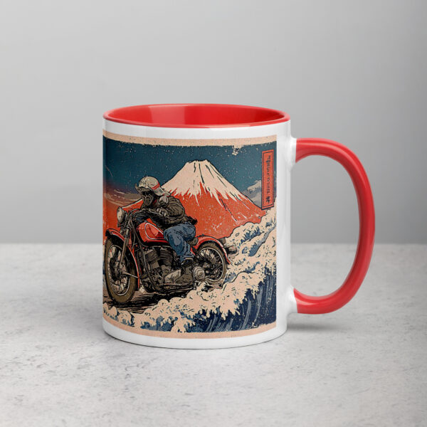 Biker Ukiyo-e Mug
