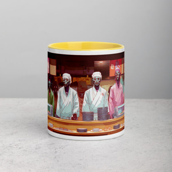 Apocalypse Sushi Mug with Color Inside