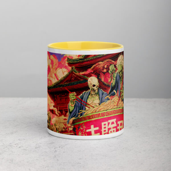 Ramen of the Dead Mug with Color Inside