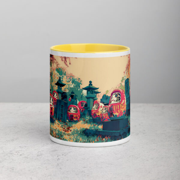 Phantom Darumas Mug with Color Inside