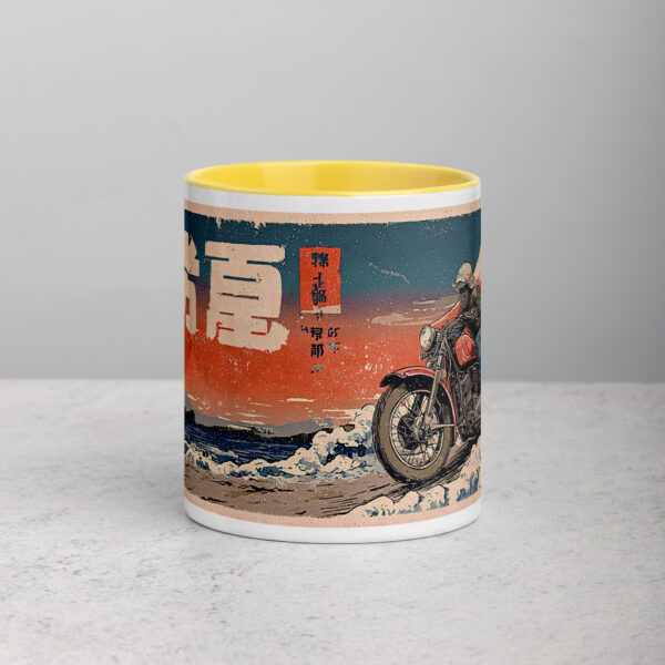 Biker Ukiyo-e Mug