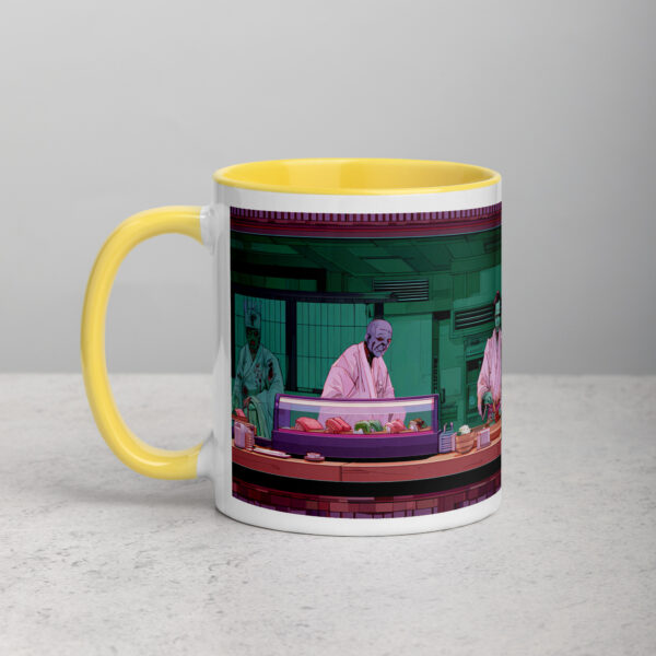 Sashimi of the Dead Mug with Color Inside