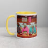 Zombie Sushi Bar Mug with Color Inside