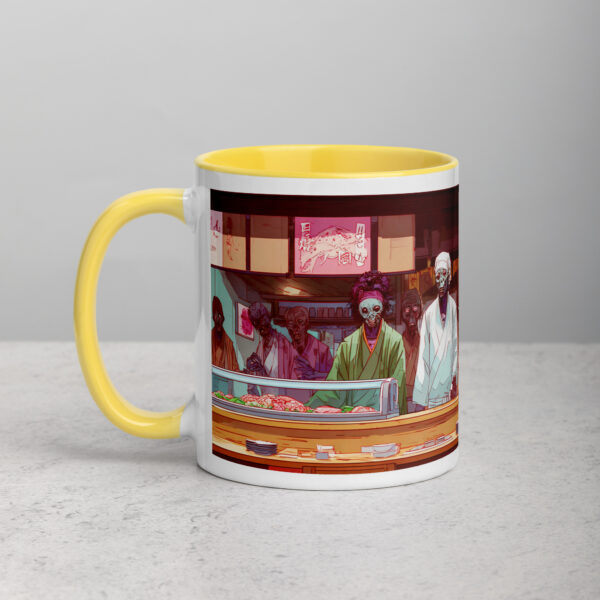 Apocalypse Sushi Mug with Color Inside