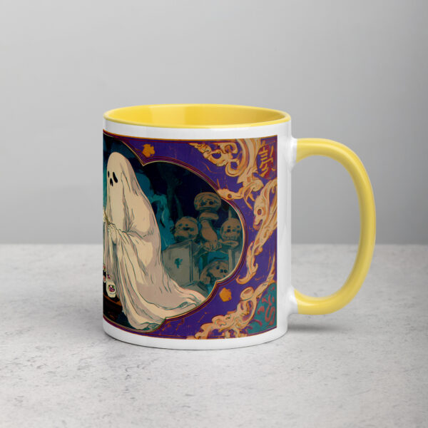 Spooky Sushi Spirits Mug with Color Inside