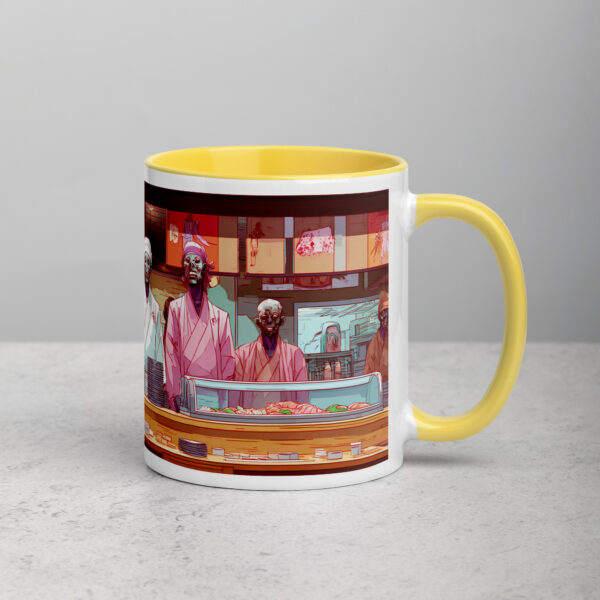 Apocalypse Sushi Mug with Color Inside