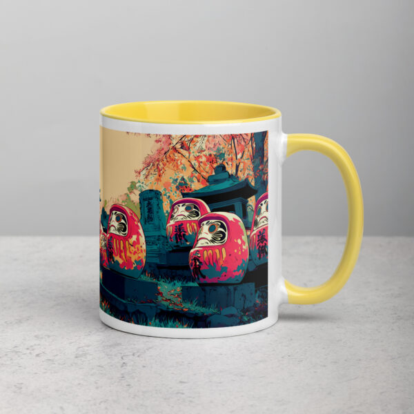 Phantom Darumas Mug with Color Inside