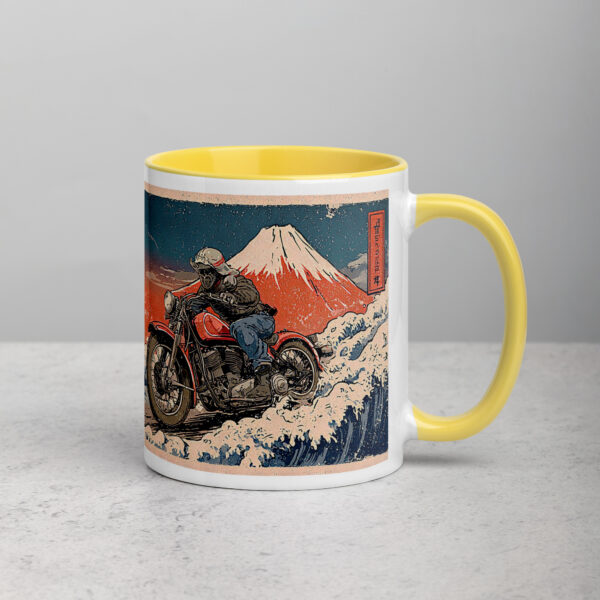 Biker Ukiyo-e Mug
